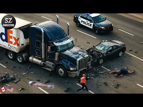 109 Crazy Car Crash Moments – Dangerous Driving Caught on Dashcam