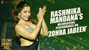 Rashmika Mandana's Mesmerizing Zohra Jabeen Performance at Zee Cine Award 2025 | Pritam | Nakash A