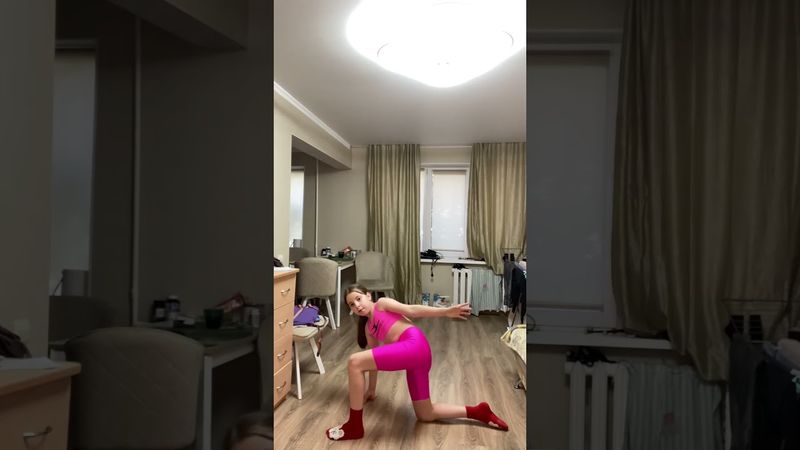 Gymnastics at home #sports #stretching #gymastics #training #mygymnastics