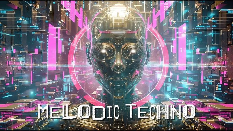 【Melodic Techno & Progressive House Mix 2025】 AI-Driven Cyber Vibes 🔊 [2 Hours Nonstop]