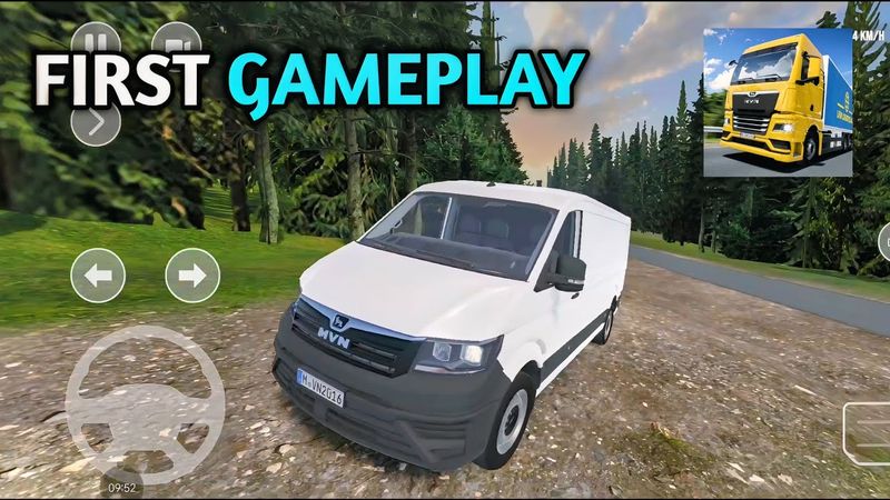 🚚FIRST GAMEPLAY! of Drive Real Truck Simulator - Offroad Map 🏕 | Truck Gameplay