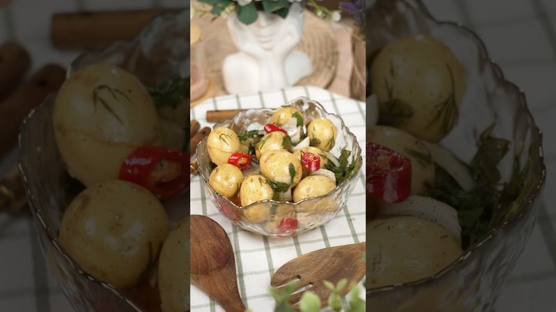 МАРИНОВАННАЯ КАРТОШКА КАК НА СВАДЬБЕ!