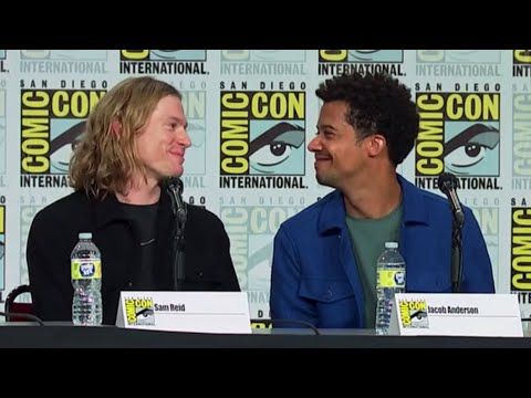 Sam Reid, Jacob Anderson and Bailey Bass Comic-Con (Interview With The Vampire AMC)