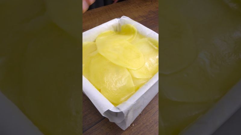 🥔🧈 Golden Buttery Potato Pavé