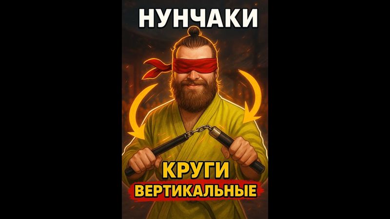 Как крутить нунчаки перед собой без ошибок | Базовая техника для всех