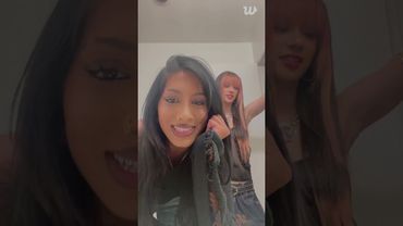 Pretty chaos with katseye Lara and Megan❤️❤️