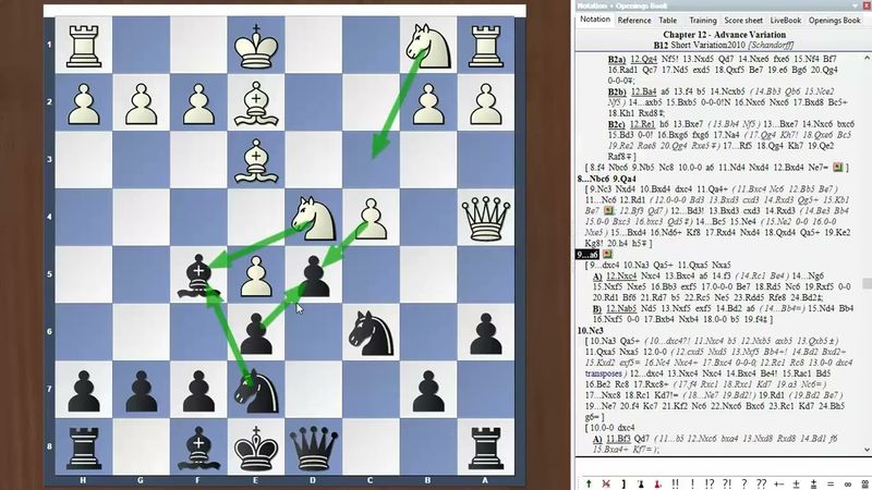 97. آموزش شروع بازی کاروکان برای سیاه  ( ترم پنجم - قسمت 20)