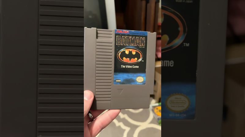 Batman The Video Game - NES #batman #batmangames #nes #nintendo #retrogames #nesgames #retrogaming