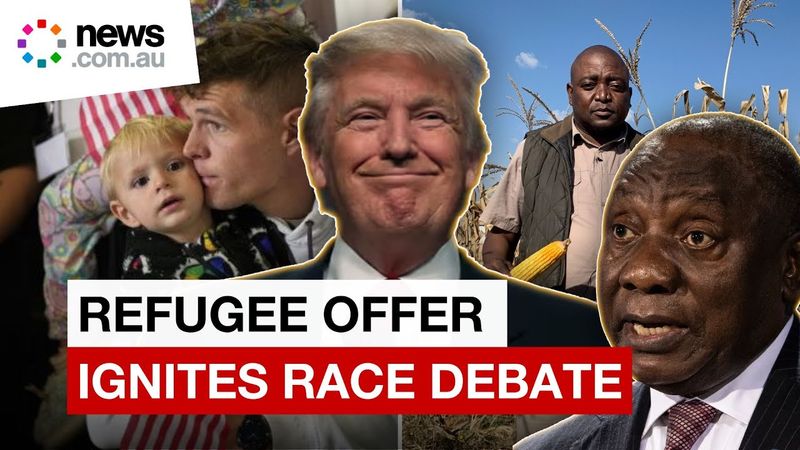 Trump sparks backlash with refugee welcome for white South African farmers