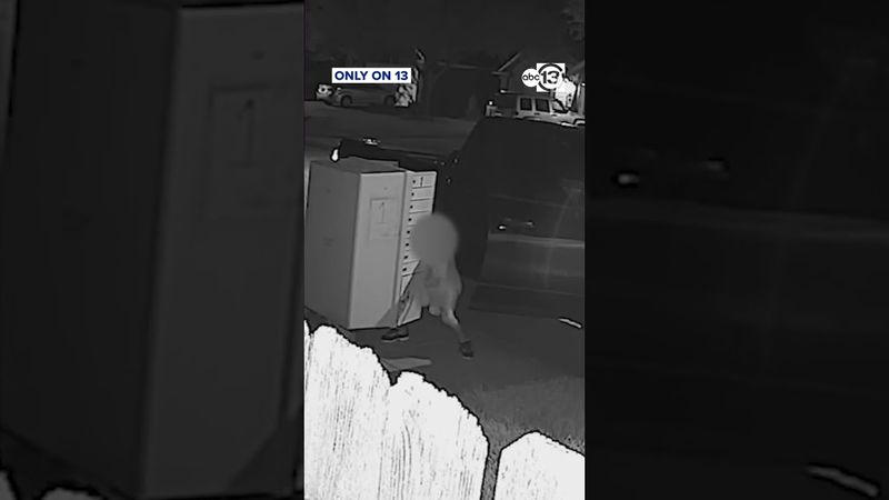 Homeowner shares video evidence of mailboxes getting emptied by alleged thief in NW Harris County