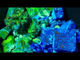 Crusty Soft Blue & Green Chalk