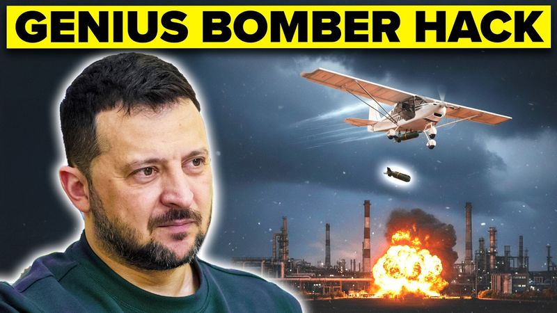 Ukraine's HOMEMADE Strategic Bomber is OBLITERATING Russia