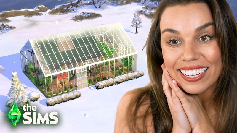 I built a house inside a greenhouse