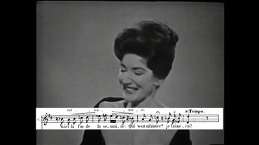 Maria Callas - Bizet: Carmen: Près des remparts de Séville (1962) [video+score]