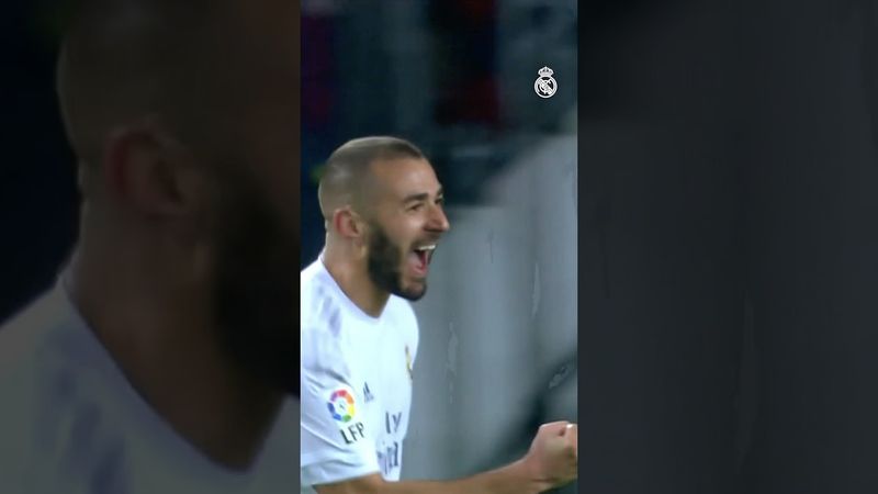 🤩 #Benzema 🤩 #ElClásico #RealMadrid