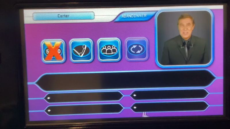 Qui Veut Gagner Des Millions 2éme Édition on the Wii (AGAIN?!)