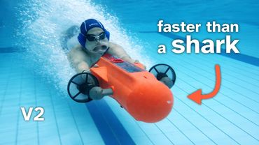 Engineering The Fastest Underwater Human (V2)