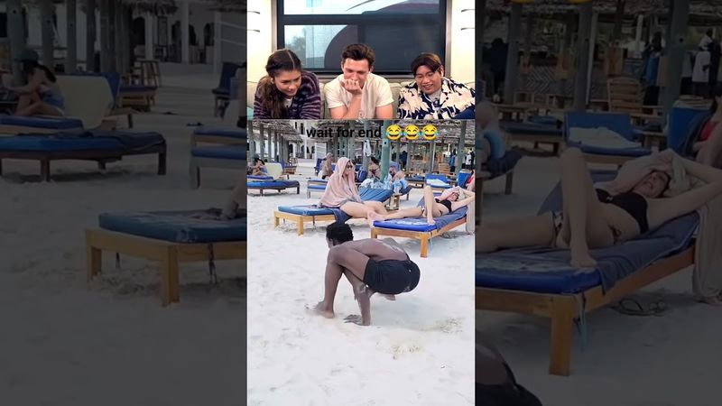 Tom Holland Laughs to Viral Videos Part 41 #tomholland #funny #trynottolaugh #reaction