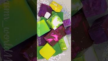 Crispy Soft Lime #crunchycrumbles #asmrtriggers #relax #oddlysatisfying #crushingtime #gymchalk