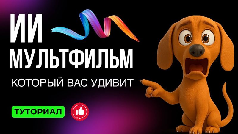 Как сделать ИИ-мультфильм с нуля!