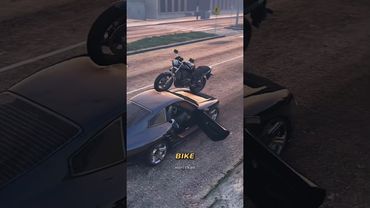 Can you transport a bike on top of a car?🤔 #gta