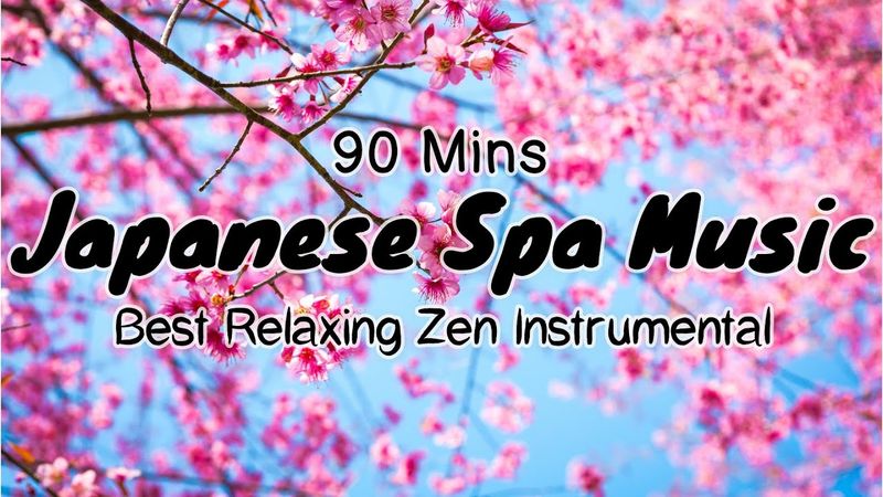 Beautiful Japanese Spa Music - Relaxing Instrumental with Sound of Nature