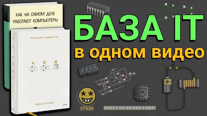 Вся IT-база в ОДНОМ видео: Память, Процессор, Код