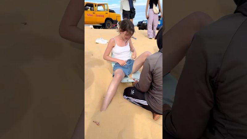 Lướt cát thôi nào #dulichvietnam #vietnamtourism #xuhuong #trending