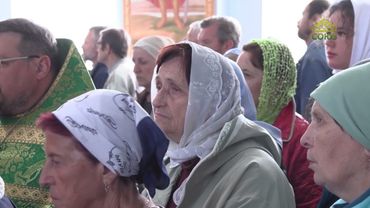 Божественная литургия в соборе Рождества Богородицы Коневского монастыря