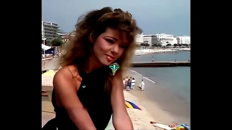 Sandra - In The Heat Of The Night ( beach version)  4k 60fps cut