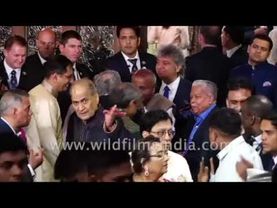 ईशा अंबानी की शादी में रतन टाटा और देवेगौड़ा, जावेद अख्तर भी नजर आए