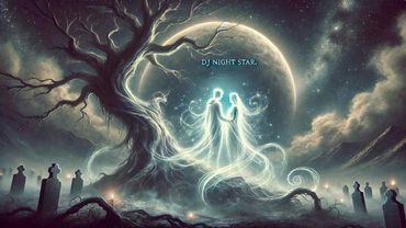 DJ Night Star – Ghost Love Story 🌕🤍| Melodic Psytrance  Mix 2025