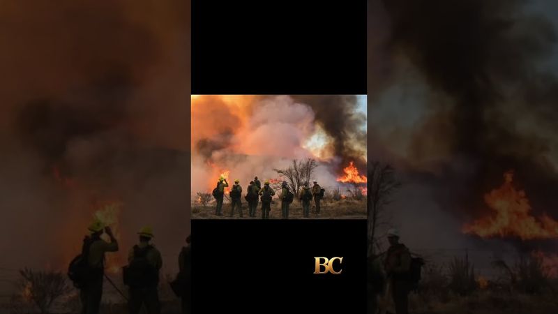 California wildfire explodes over 72,000 acres, air quality alerts in place