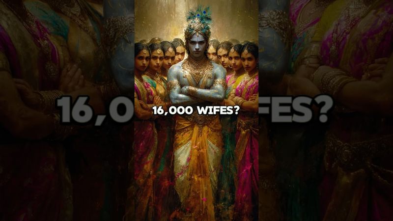Krishna Had 16,000 Wives? Here's the Truth No One Tells You! 😳🙏