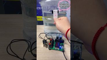 Non-contact level sensor, built-in 2A relay