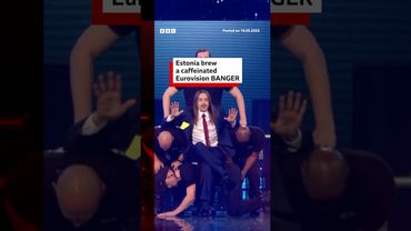 Estonia brew a caffeinated Eurovision banger. #Estonia #Eurovision #BBCNews