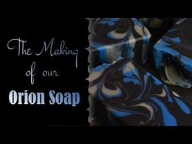 Making and Cutting Orion Cold Process Soap Making