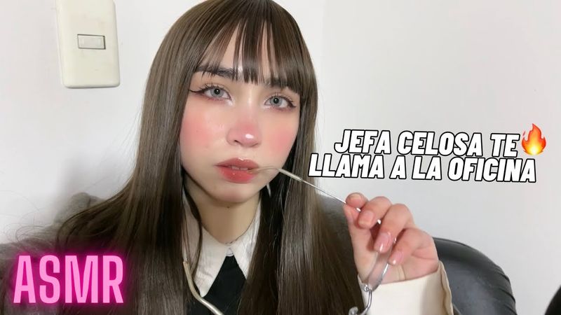 ASMR| Jefa CELOSA Te Llama a la OFICINA! 🔥💢 (Roleplay)