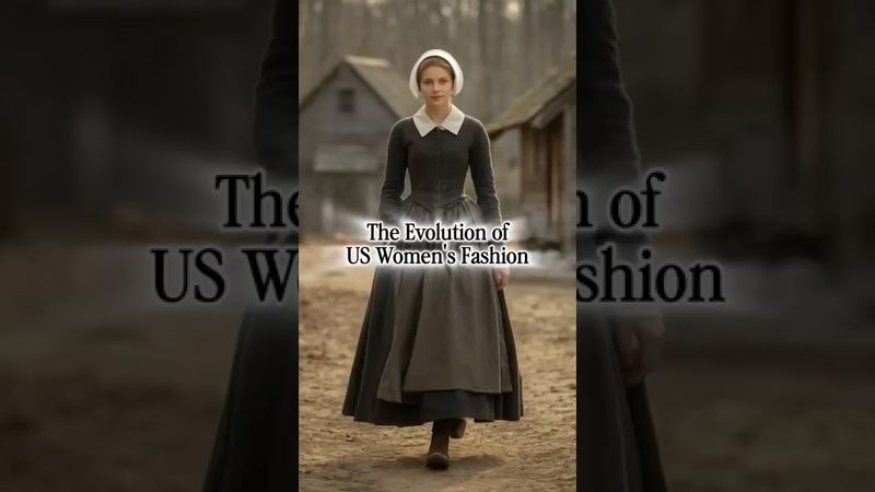 The Evolution of US Women’s Fashion 🇺🇸 #usfashion