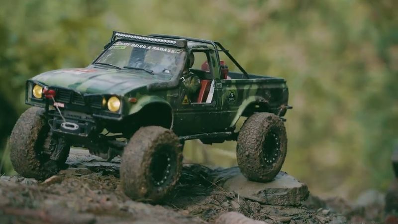 1/10 Scale RC Car : Traxxas TRX4 TOYOTA Hilux | Rc Winch