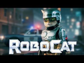 RoboCat 🐱🐱 RoboCop with my cat Eliot
