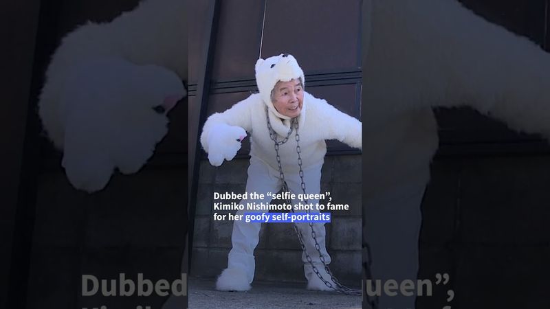 Japan's 400,000-follower 'Insta-gran' dies aged 97 | AFP #shorts