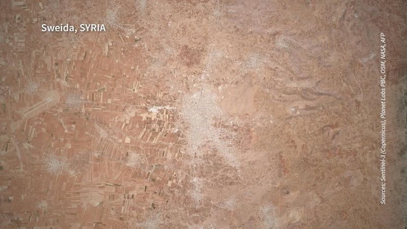ANIMATED MAP: Sweida (Syria) | AFP