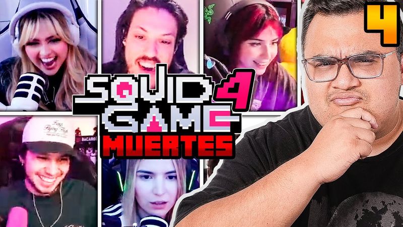 ELDED REACCIONA A LAS MU3RT3S EN LOS SQUIDCRAFT GAMES 4 DIA 4