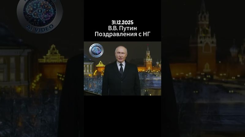 Владимир Путин 31 декабря Новогодние поздравление #Путин #срочныеновости #ларисадолина #автоваз #нг