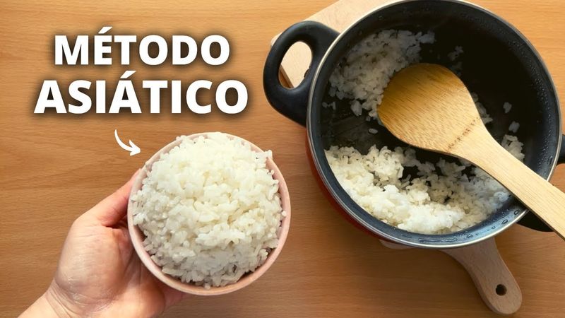🍚 Cómo hacer Arroz Blanco en Olla Normal sin arrocera - Estilo Asiático