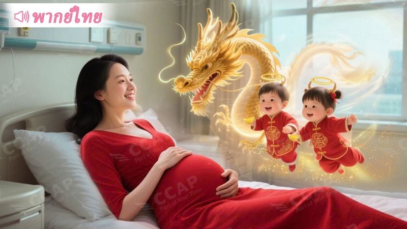 สาวท้องไม่มีพ่อถูกตระกูลตัดขาด ไม่คาดคิดว่าฝาแฝดในท้องคือ “เทพโชคลาภ” ที่พาแม่พลิกชีวิต