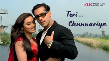 Teri Chunnariya 4K Song Salman Khan | Rani Mukerji | Kumar Sanu, Alka Yagnik {Hello Brother}