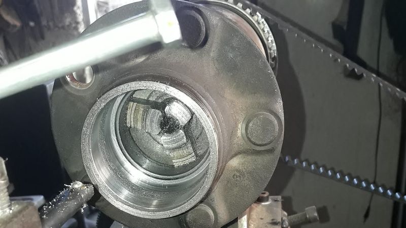 Переделка неразборной передней ступицы от Nissan laurel c35 в разборную ступицу