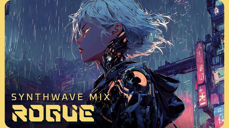ROGUE | Dark Cyberpunk Synthwave Mix for Deep Focus & Productivity